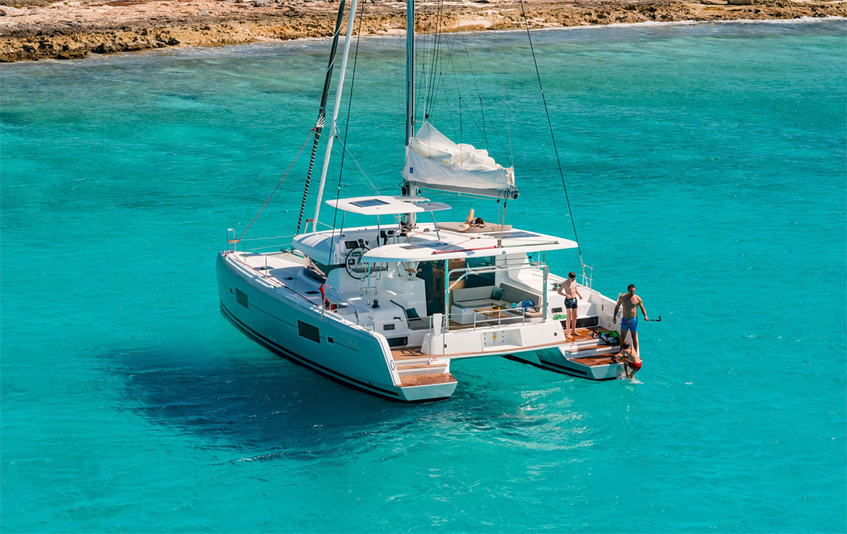 Catamaran day trip from Naxos